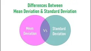 Differences Between Mean Deviation and Standard Deviation