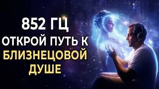 852гц Открой путь к Близнецовой Душе | Готовь своё сердце к божественной связи | Воссоединение Души