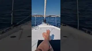 Vlog jedrenje dan 7 - od Velog Rata do Zadra