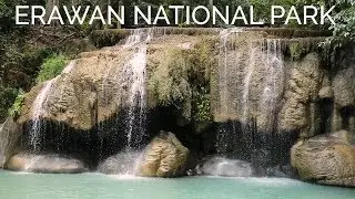 Erawan Waterfall National Park and Rock Valley Hot Springs | TheAsia.com