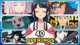 🔥 GUESS THE ANIME OPENING IN 5 SECONDS! | 40 Openings from EASY to HARD! 🎶