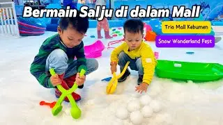 BERMAIN SALJU DI DALAM MALL | ​ Snow Wonderland Fest ​⁠di Trio Mall Kebumen