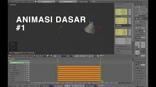 Animasi Dasar #1 - Keyframe | Blender 2.79