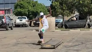 Skateboarding in Lusaka Zambia🇿🇲 practice skate session ft @LUSAKAGAMESOFSKATE.-kb4sc