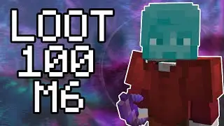 LOOT FROM 100 MASTER MODE FLOOR 6! (Hypixel Skyblock)