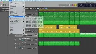 Logic Pro X Tips 56 - REVERT to get back old project versions