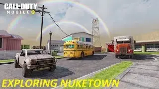 Exploring Nuketown in Call of Duty Mobile