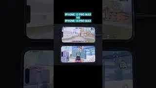 IPHONE 13 PRO MAX VS 14 PRO MAX PUBG TEST #pubgmnextstarprogram #pubgmobile #pubgmobilec6s16