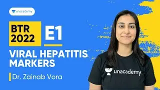 BTR 2022, E1 | Viral Hepatitis Markers | Dr. Zainab Vora