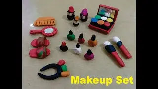 Diy How To Make Polymer Clay Miniature Makeup Set ❤️
