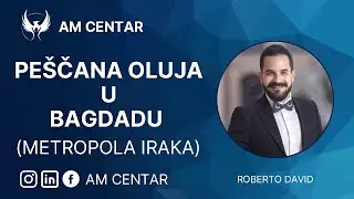 Peščana oluja u Bagdadu (metropola Iraka)