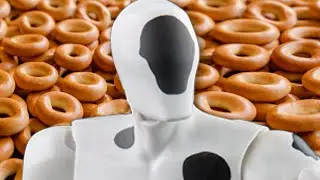 Sucked into a bagel