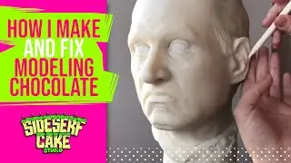 HOW TO MAKE (and fix) MODELING CHOCOLATE | Beginner Tutorial
