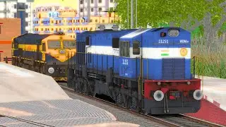 06651 MADURAI - RAMESHWARAM PASSANGER | Indian Train Simulator gameplay | RAILROAD | NTG GAMING