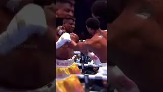 AJ is on fire🔥 #boxing
