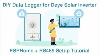 ESP32 Data Logger for Deye Hybrid Inverter | ESPHome + Home Assistant (Local, No Cloud)