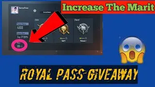 #How To || Increase Marit|| PUBG MOBILE ||