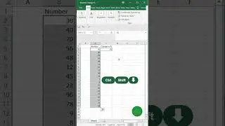 Change number to % ||  #exceltech #youtubeshorts #exceltips #exceleducation #exceltricks #excel