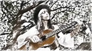 acoustic guitar player - sketch style - MagicVideoArt