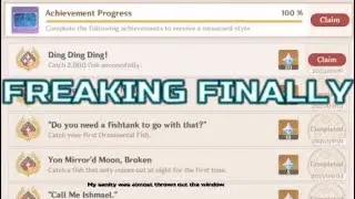 Getting the LONGEST Time-Consuming Achievement | Ding Ding Ding! Achievement (Genshin Impact)