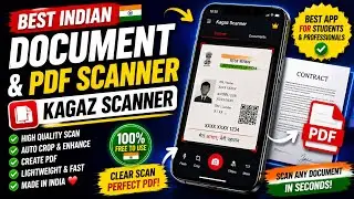 How to make PDF in mobile FREE 🔥 -  Best Indian PDF Scanner App 2021