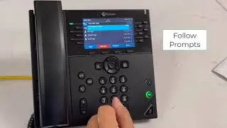 How to get Voice Mail on Poly VVX450 phone