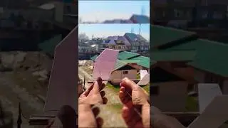 world's simplest plane made from fibre plate// full video link in description #shorts #e_bull_jet