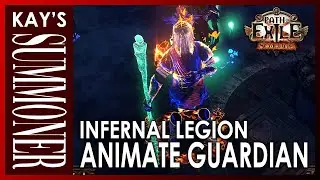PoE 3.16 - Infernal Legion Animate Guardian - Autobomber Minion - Showcase & Guide