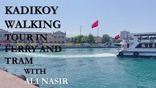 My First Vlog Istanbul 2022 Kadikoy Walking Tour | Asian Side Of Istanbul Turkiye 4k UHD