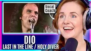 Vocal Coach reacts Dio - Last In The Line / Holy Diver Live 1986