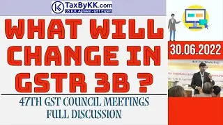 47th GST council meeting press release indepth analysis | No registration for ECO | SCN 73 extended