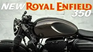 Cafe Racer (The new Royal Enfield Hunter 350 By Eak K Speed Custom)