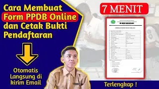 How to Create an Online PPDB Form and Print the Latest Proof 2022 How to Create an Online PPDB fo...