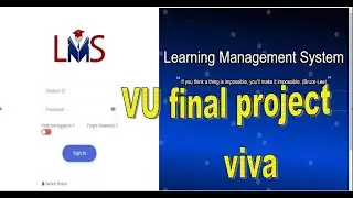 VU final project viva CS519 & CS619 