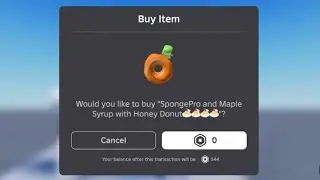 Sniping Sponge Pro Maple Syrup Donut UGC LIMITED (FREE)