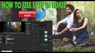 How to use luts in EDIUS - COLOUR LUTS collections FREE DOWNLOAD for edius how to use luts in edius