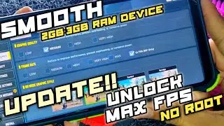 LATEST UNLOCK MAX GRAPHICS & MAX FPS SMOOTH GAMEPLAY SEASON 3 1.6.38-1.0.38 PATCH