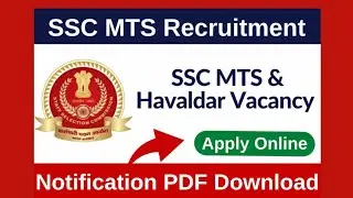 SSC MTS Recruitment 2023 Notification Out, Apply Online for 12523 Posts