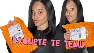 ABRIENDO PAQUETE 📦 DE (TEMU) ♥️