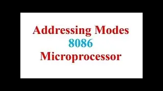 Addressing Modes of 8086 Microprocessor
