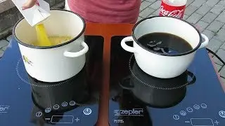Что останется, если из колы и сока убрать воду.