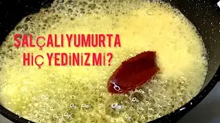 5 dakikada Hazırlayın Dünyanın en kolay Kahvaltılık  tarifi / SALÇALI YUMURTA NASIL YAPILIR?
