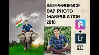 Independence day flag Manipulation | PicsArt | Elephant Manipulation | AkHil Ak