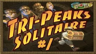 Pogo Games ~ Tri Peaks Solitaire #1