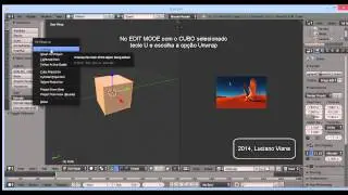 Blender # 28 - UV MAPPING - TEXTURA RÁPIDA COM IMAGENS