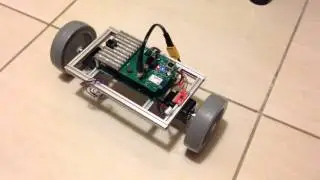 Self-balancing robot with stepper motors