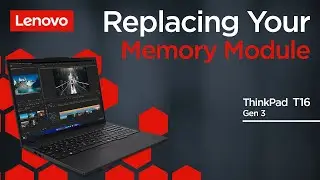 Replacing Your Memory Module | ThinkPad T16 Gen 3 | Customer Self Service