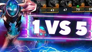 ТОП 1 АРК - ВЫИГРАЛ ФАЙТ 1 VS 5