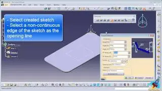 CATIA SHEETMETAL DESIGN - Louver