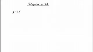 CAIE Mathematics (P3) - Integration by Parts